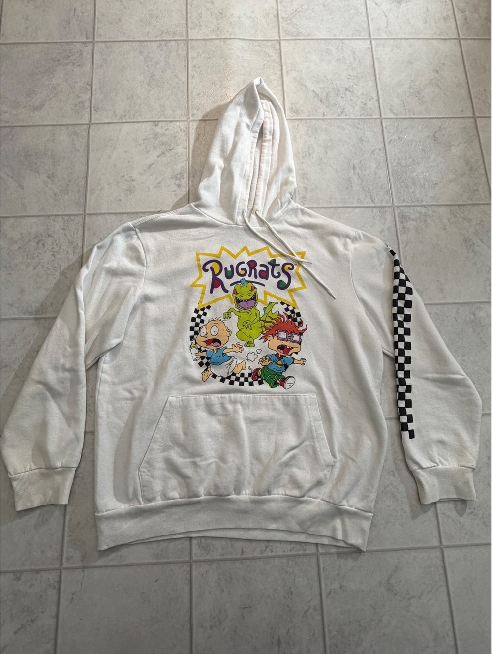Rugrats white hoodie